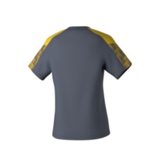 Erima Sport Shirt Evo Star (100% recycled polyester, lightweight) grey/yellow Ladies