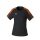 Erima Sport Shirt Evo Star (100% recycled polyester, lightweight) black/orange Ladies