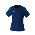 Erima Sport Shirt Evo Star (100% recycled polyester, lightweight) navy blue/blue Ladies