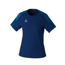 Erima Sport Shirt Evo Star (100% recycled polyester, lightweight) navy blue/blue Ladies