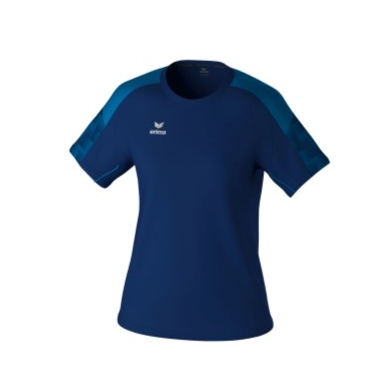 Erima Sport Shirt Evo Star (100% recycled polyester, lightweight) navy blue/blue Ladies