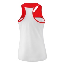 Erima Sport Tank Top Change (100% recycled Polyester) white/red Women