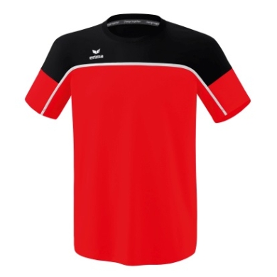 Erima Sport T-shirt Change (100% recycled Polyester, light, quick-drying) red/black Men