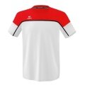 Erima Sport T-shirt Change (100% recycled Polyester, light, quick-drying) white/red Men