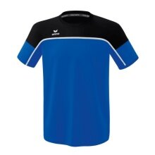 Erima Sport T-shirt Change (100% recycled Polyester, light, quick-drying) royal blue/black Boys