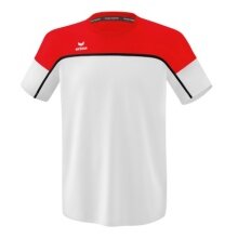 Erima Sport T-shirt Change (100% recycled Polyester, lightweight, quick-drying) white/red Boys