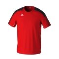 Erima Sport T-shirt Evo Star (100% recycled polyester, lightweight) red/black Men