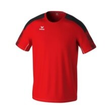 Erima Sport T-shirt Evo Star (100% recycled polyester, lightweight) red/black Men