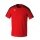 Erima Sport T-shirt Evo Star (100% recycled Polyester, lightweight) red/black children