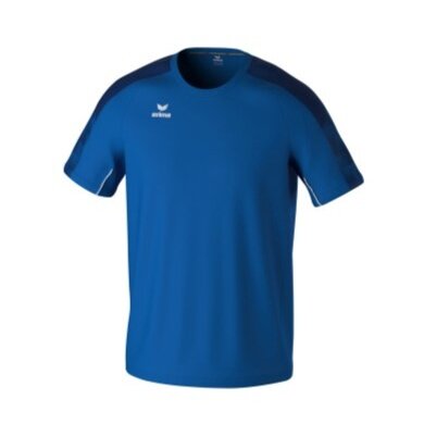 Erima Sport T-shirt Evo Star (100% recycled polyester, lightweight) royal blue/navy blue Men