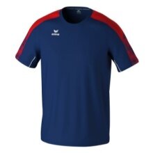 Erima Sport T-shirt Evo Star (100% recycled polyester, lightweight) navy blue/red Men