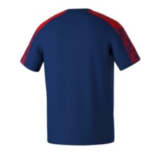 Erima Sport T-shirt Evo Star (100% recycled polyester, lightweight) navy blue/red Kids