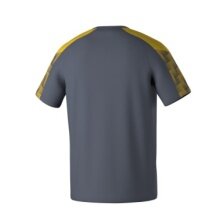 Erima Sport T-shirt Evo Star (100% recycled Polyester, lightweight) grey/yellow children