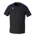 Erima Sport T-shirt Evo Star (100% recycled polyester, lightweight) black/purple Men