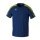 Erima Sport T-shirt Evo Star (100% recycled Polyester, lightweight) navy blue/lime green Men