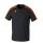 Erima Sport T-shirt Evo Star (100% recycled polyester, lightweight) black/orange men's