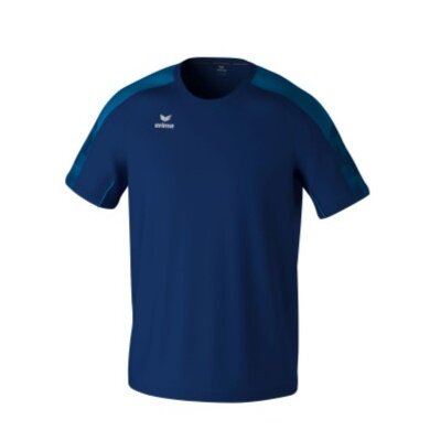 Erima Sport T-shirt Evo Star (100% recycled polyester, lightweight) navy blue/blue Kids