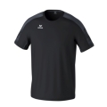 Erima Sport T-shirt Evo Star (100% recycled Polyester, lightweight) black/grey children