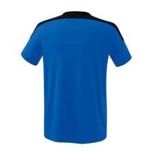 Erima Sport T-shirt Change (100% recycled Polyester, lightweight, quick-drying) royal blue/black Men