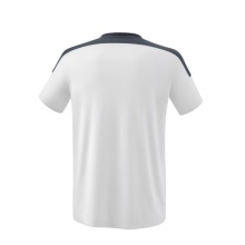 Erima Sport T-shirt Change (100% recycled Polyester, light, quick-drying) white/grey Men