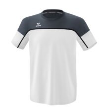 Erima Sport T-shirt Change (100% recycled Polyester, light, quick-drying) white/grey Men