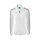 Erima Team Essential Tracktop Sports Jacket - comfortable, ribbed cuffs, side pockets - white/gray Women