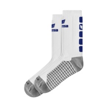 Erima Sportsocke Crew 5-Cubes white/navy blue - 1 Pair