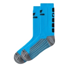 Erima Sportsocke Crew 5-Cubes Curacao Blue/Black - 1 Pair