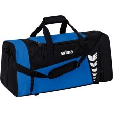 Erima Sports Bag Six Wings (Size L - 76 Litres) Royal Blue/Black 70x32x34cm