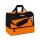 Erima sports bag Six Wings with bottom compartment (Size L - 94.5 litres) orange/black 60x35x45cm