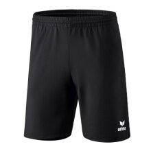 Erima Training Pants Short Basic (100% Polyester, Zipper Pockets) short black Boys