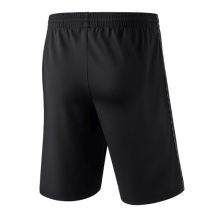 Erima Training Pants Short Basic (100% Polyester, Zipper Pockets) short black Boys