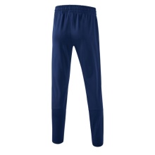 Erima Training Pants Performance (durable, stretchy and super light) long navy blue Men