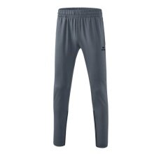 Erima Training Pants Performance (durable, stretchy and super light) long dark grey/black Men