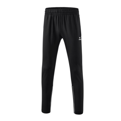 Erima Training Pants Performance (durable, stretchy and super light) long black/white Boys