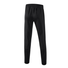 Erima Training Pants Performance (durable, stretchy and super light) long black/white Boys