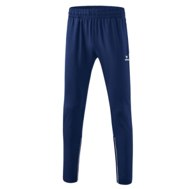 Erima Training Pants Performance (durable, stretchy and super light) long navy blue/white Boys