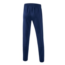 Erima Training Pants Performance (durable, stretchy and super light) long navy blue/white Boys