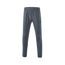 Erima Performance Training Trousers (durable, stretchy and super lightweight) long dark grey/black Boys