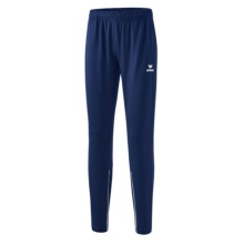 Erima Performance Training Trousers (durable, stretchy and super lightweight) long navy blue/white Ladies