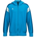 Erima Celebrate 125 Training Jacket with Hood (breathable, 100% polyester) curacao blue Men's