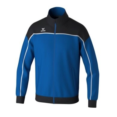 Erima Training Jacket Change (recycled Polyester, high wearing comfort) royal blue/black/white Men's