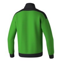 Erima Training Jacket Change (recycled Polyester, high wearing comfort) green/black/white boys