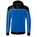 Erima Training Jacket Change with Hood (recycled Polyester, durable, zip pockets) blue/black Men