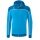 Erima Training Jacket Change with Hood (recycled Polyester, durable, with zip pockets) turquoise blue Men