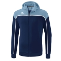 Erima Training Jacket Change with Hood (recycled Polyester, durable, with zip pockets) navy blue Men