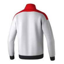 Erima Training Jacket Change (recycled Polyester, high wearing comfort) white/red/black Men's