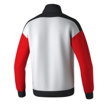 Erima Training Jacket Change (recycled Polyester, high wearing comfort) white/black/red men's