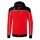 Erima Training Jacket Change with Hood (recycled Polyester, durable, with zipper pockets) red/black Boys