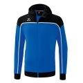 Erima Training Jacket Change with Hood (recycled Polyester, durable, with zip pockets) blue/black Boys